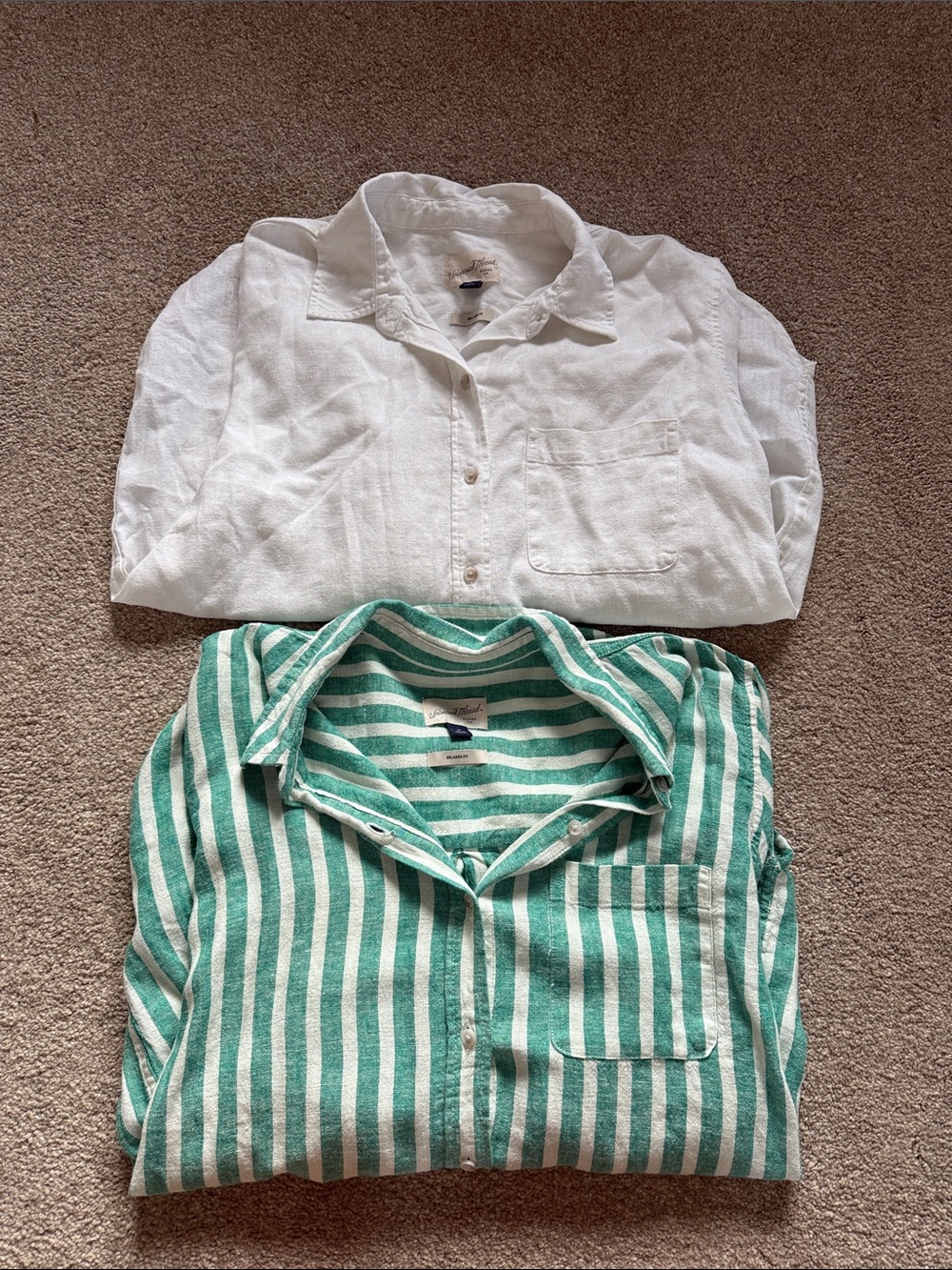 NWT Universal Thread Relaxed Fit Linen Blend Shirts M